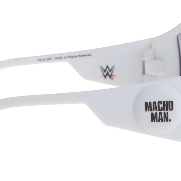 WWE Official Macho Man Shark Teeth Sunglasses, Costume Accessory One Size Fits M - Picture 6 of 6